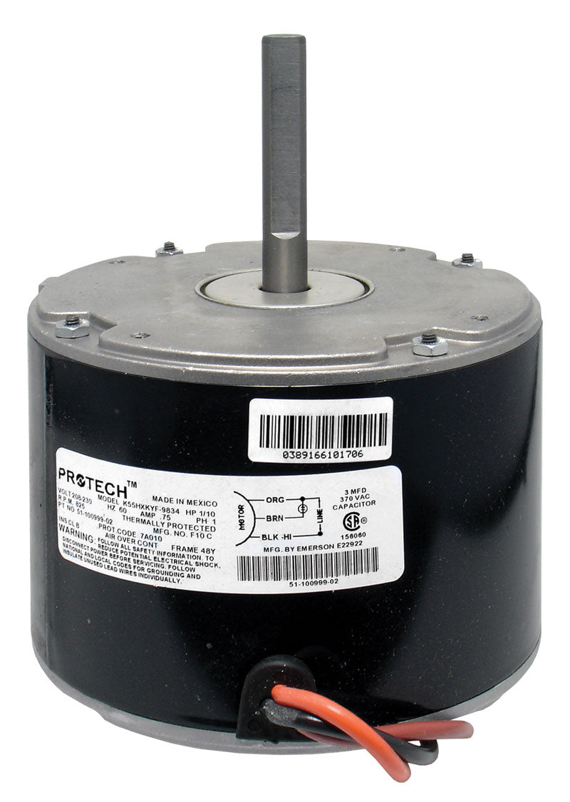 Rheem 51-100999-02 Motor - 1/10HP Dd Emerson