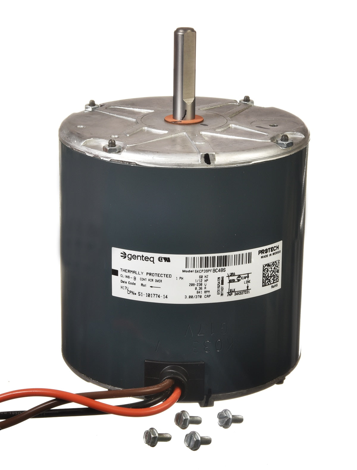 Rheem 51-101774-14 1/12 H.p. Direct Drive Motor