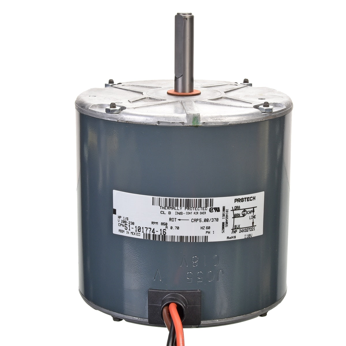 Rheem 51-101774-16 1/6 H.p. Direct Drive Motor