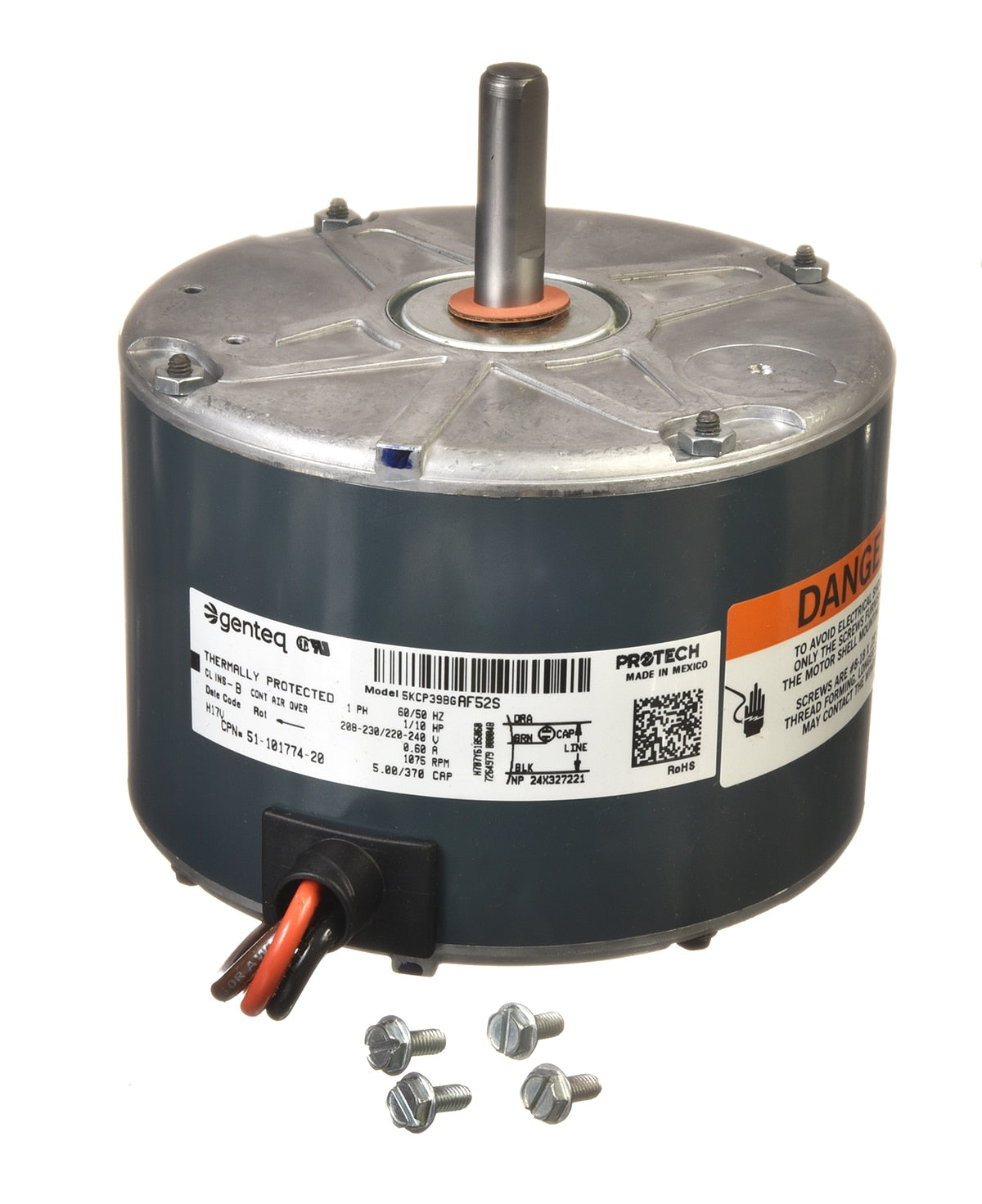 Rheem 51-101774-20 1/10 H.p. Direct Drive Motor