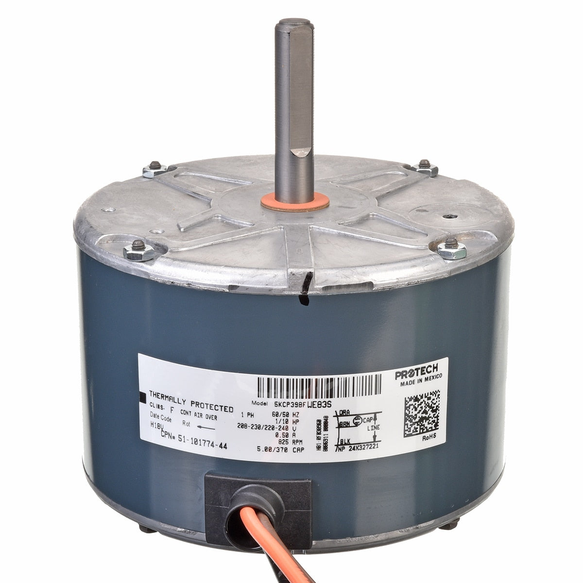 Rheem 51-101774-44 1/10 Hp Direct Drive Motor