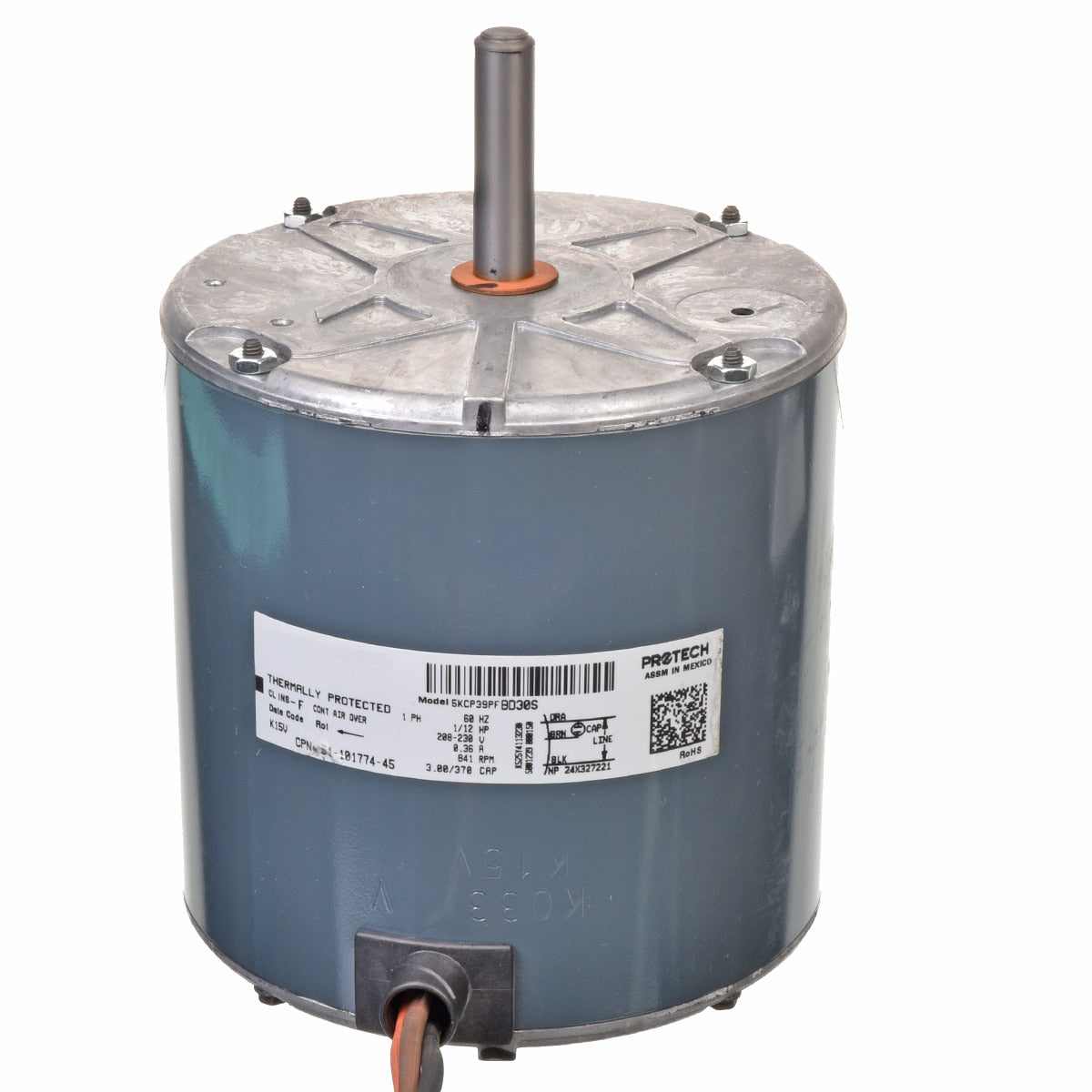 Rheem 51-101774-45 1/12 Hp Direct Drive Motor