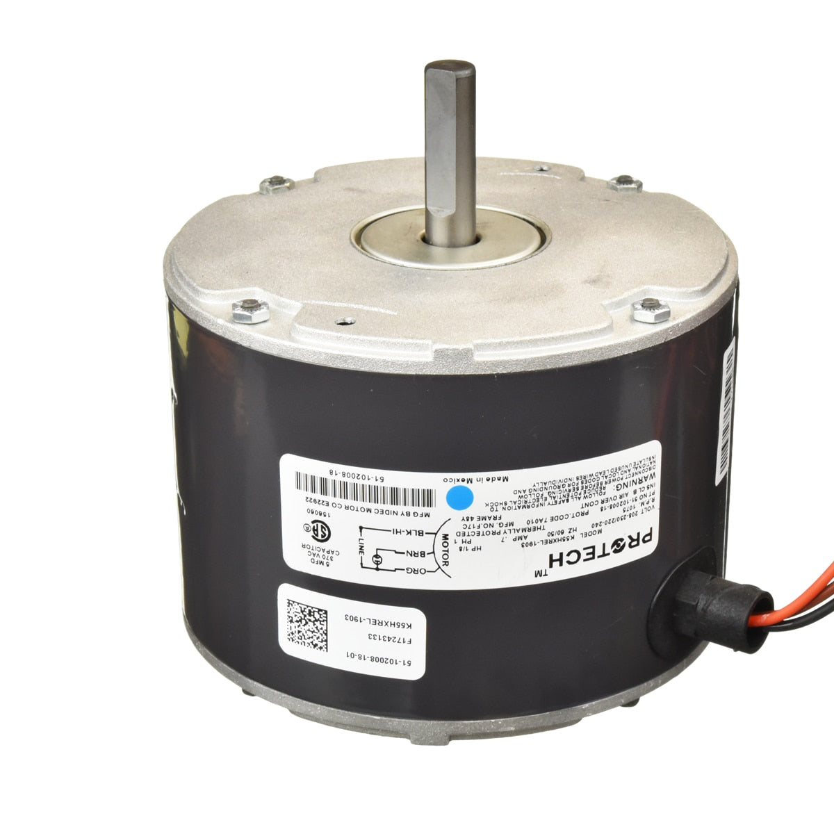 Rheem 51-102008-18 Motor - K55HXREL-1903