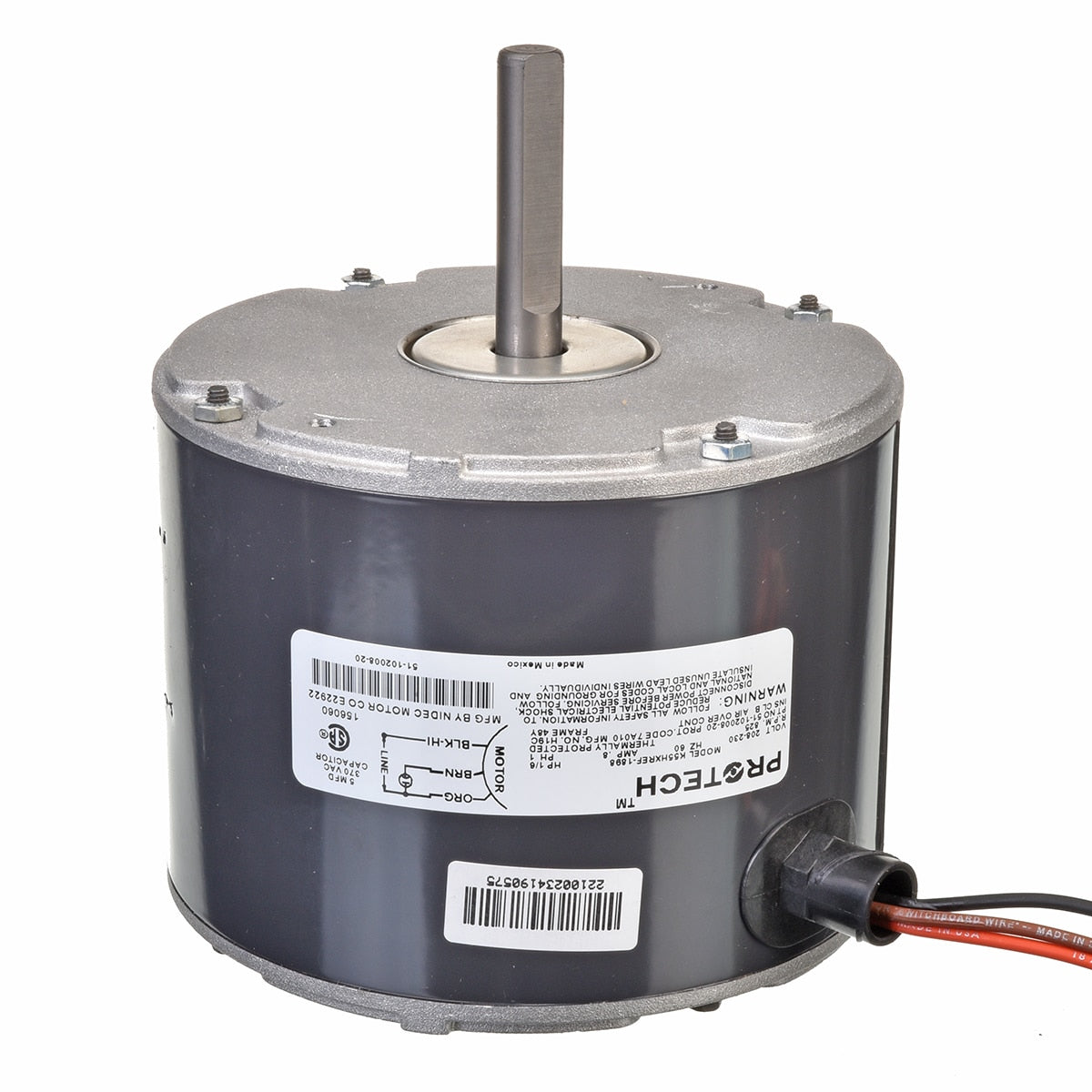 Rheem 51-102008-20 1/6 Hp Motor - K55HXREF-1898
