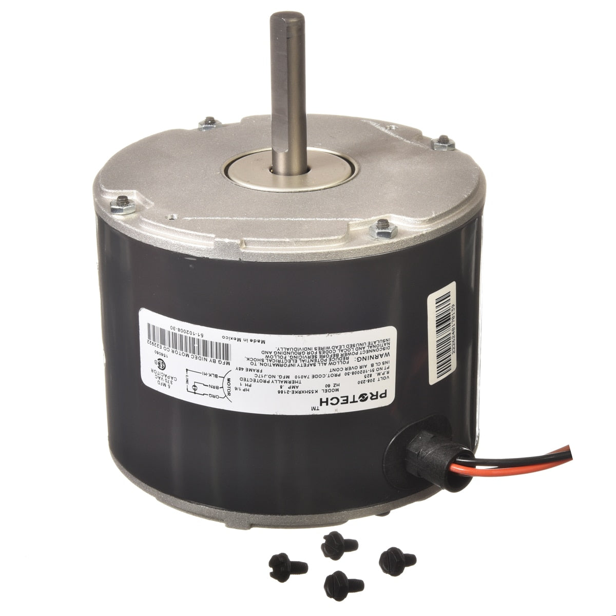 Rheem 51-102008-30 Emerson 1/6 H.p. Motor K55HXREF-1898