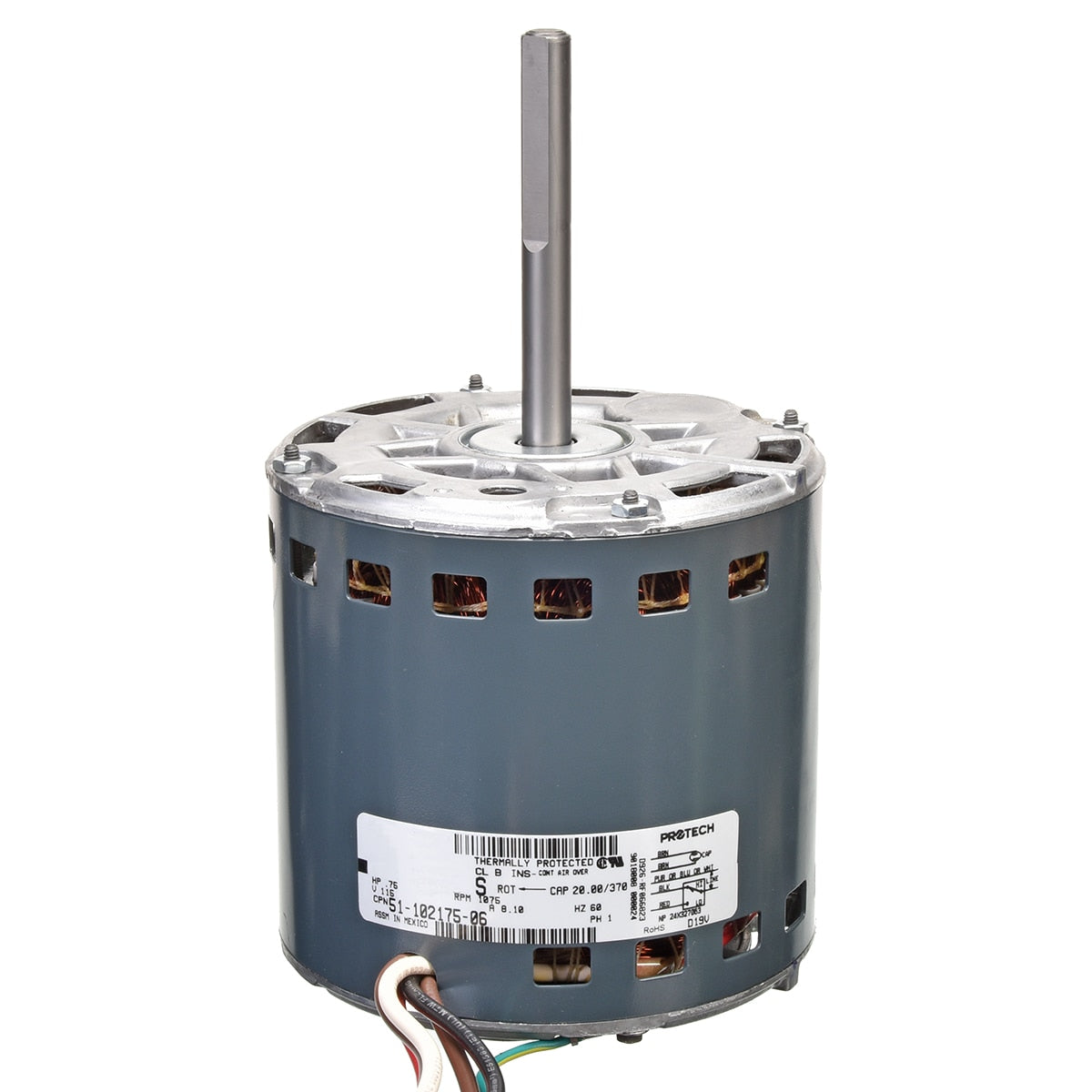 Rheem 51-102175-06 MOTOR-3/4HP Psc 115V-1-60 Ge