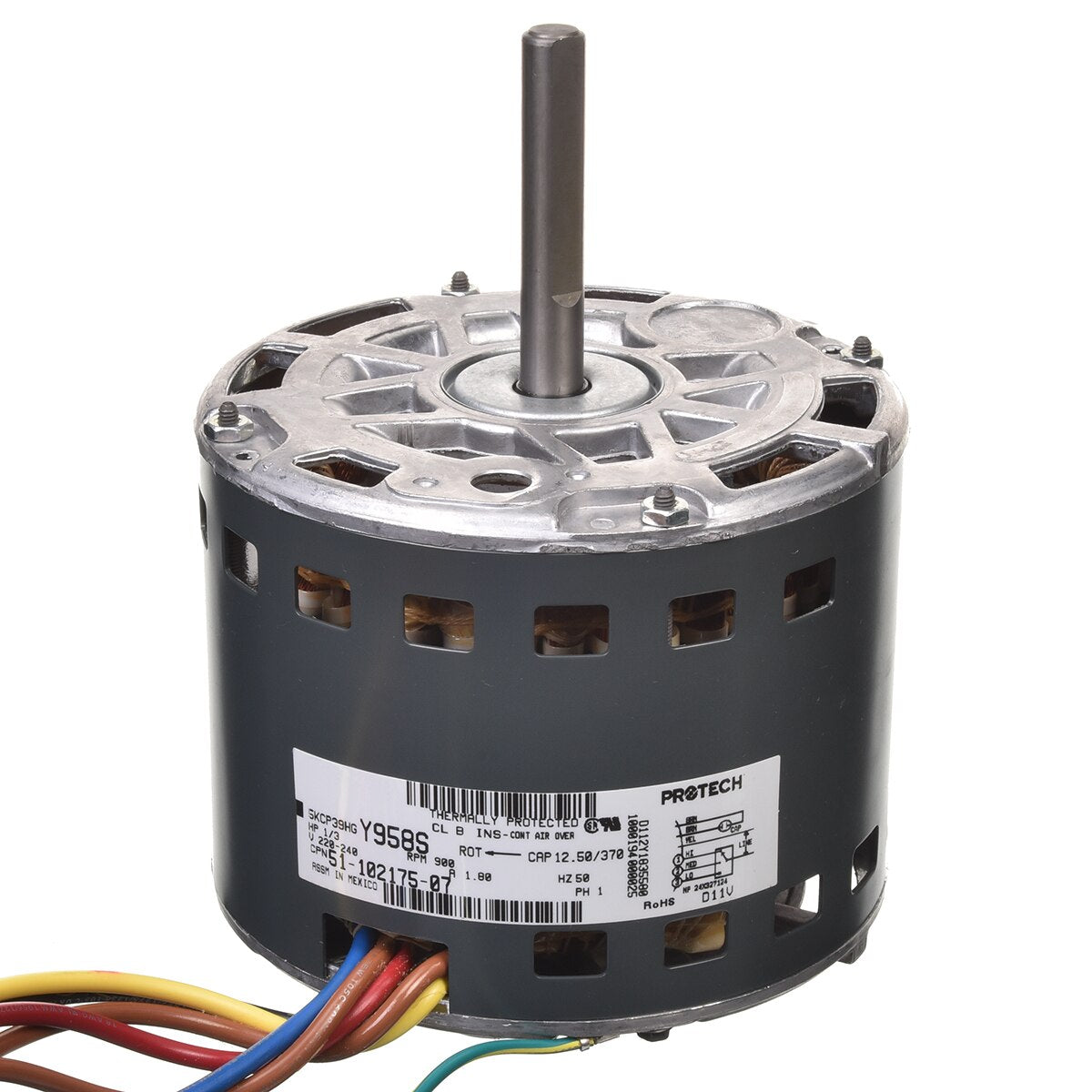 Rheem 51-102175-07 Motor - 1/3 Hp Psc Genteq