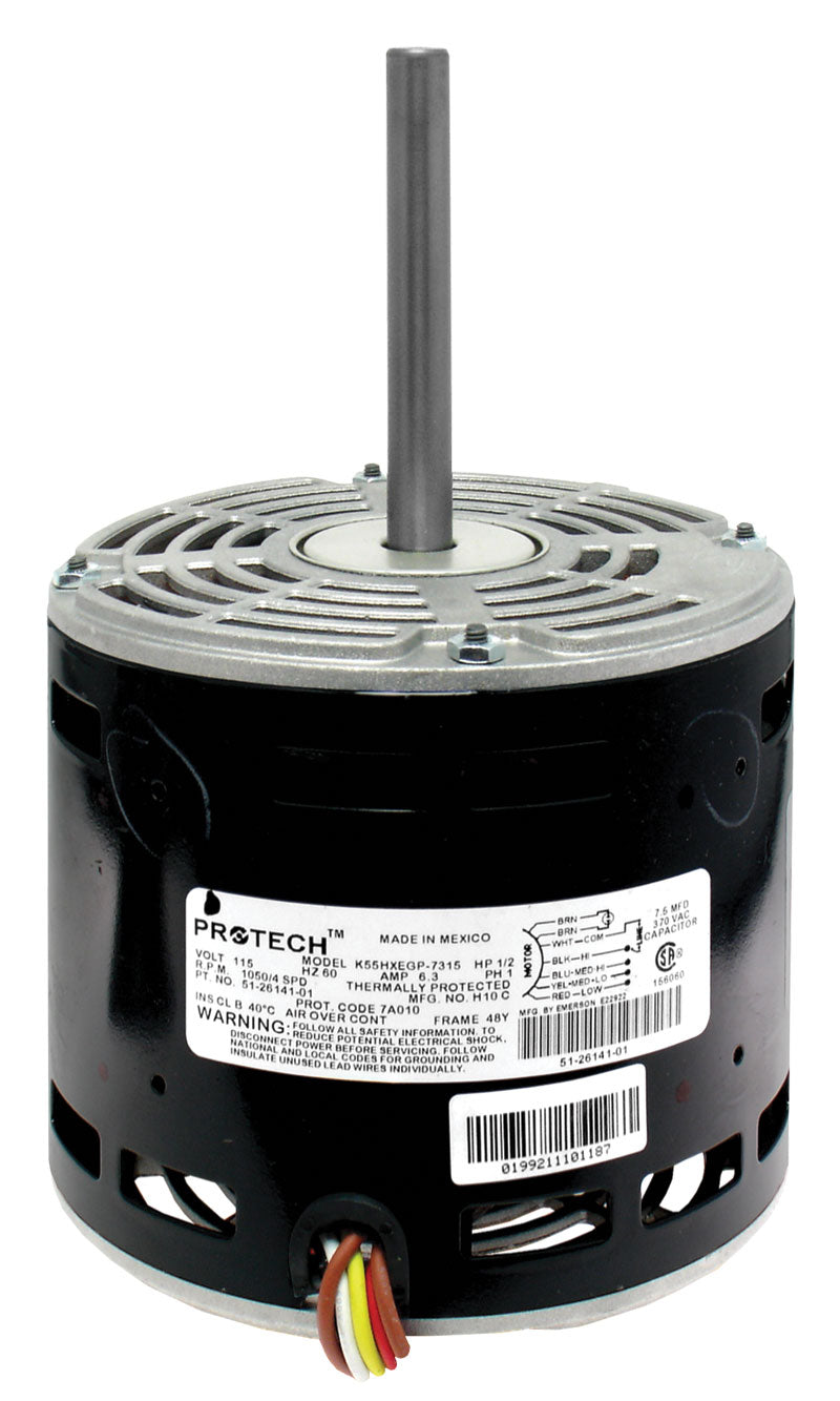 Rheem 51-102500-01 Motor - 1/2 Hp Dd K55HXEGP-7315