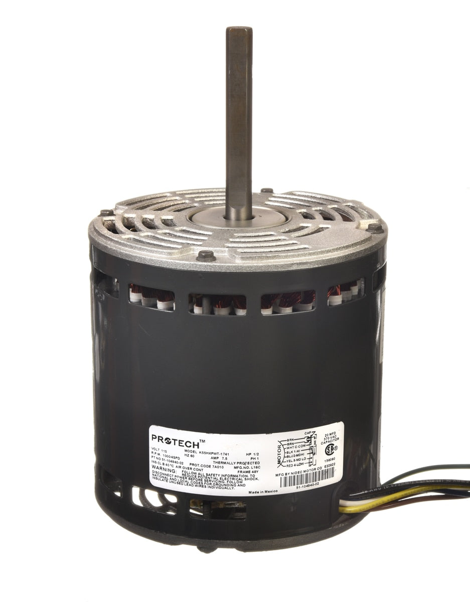 Rheem 51-104940-02 MOTOR-1/2 Hp R/01