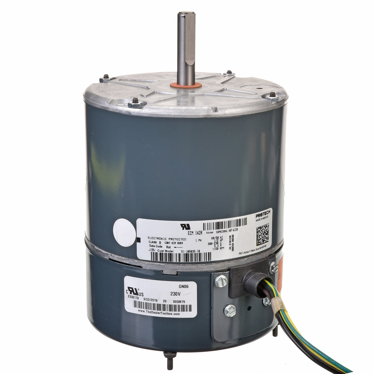 Rheem 51-105035-10 1/2 H.p Direct Drive Motor