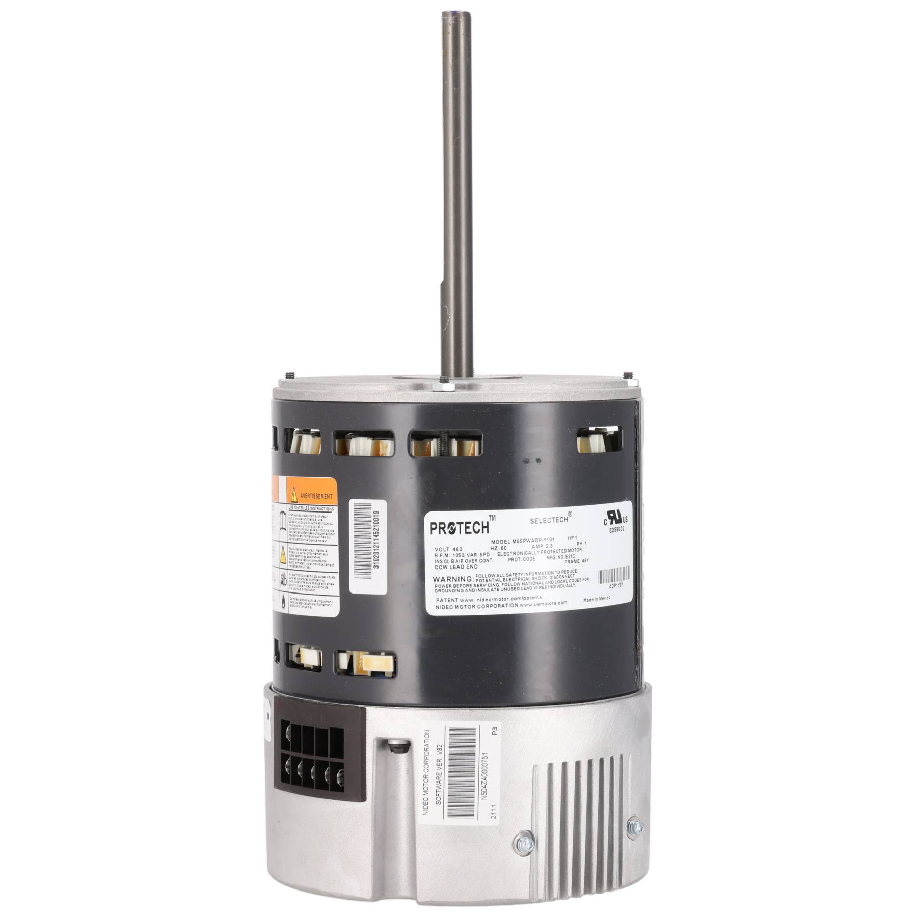 Rheem 51-105203-11 Motor 1 Hp Nidec