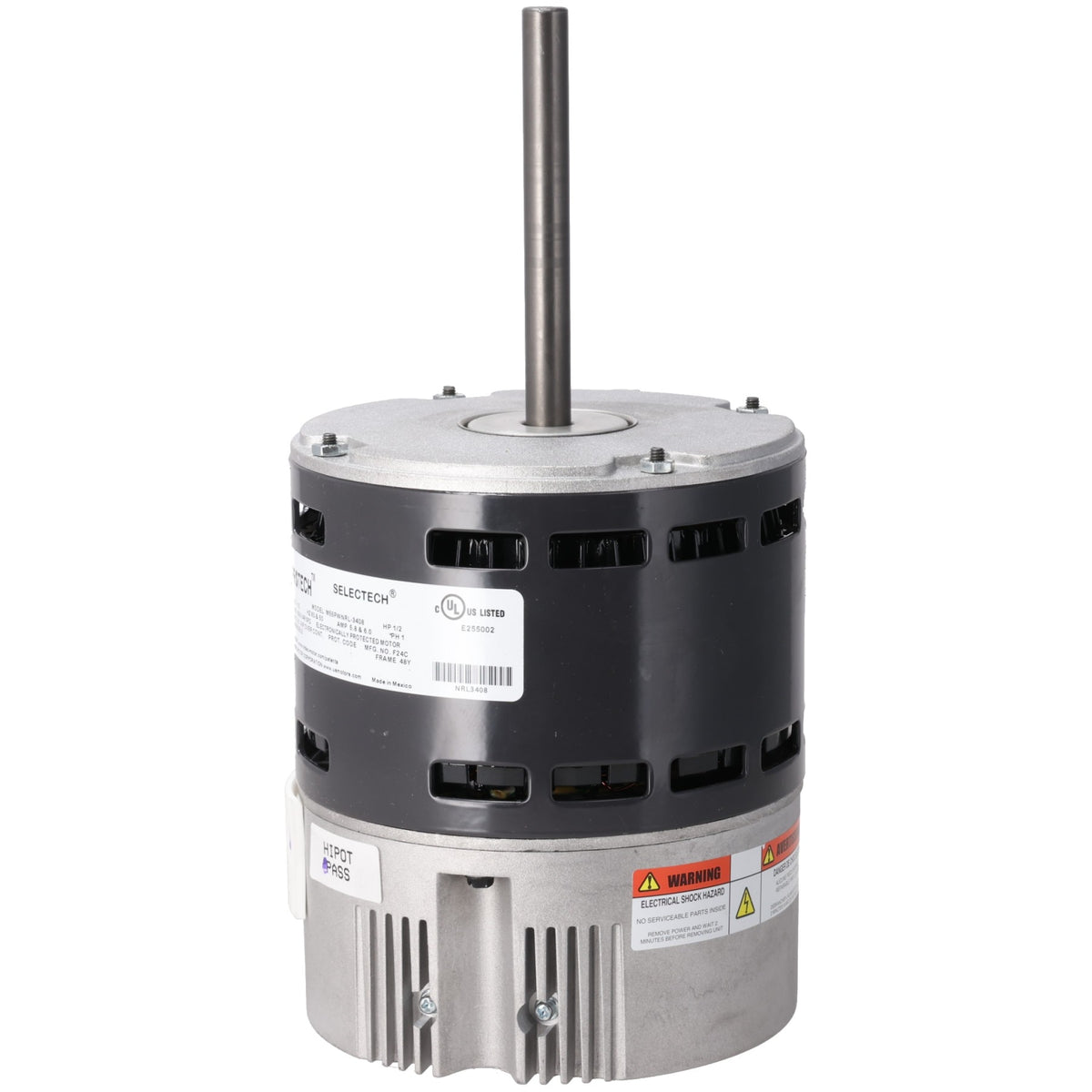 Rheem 51-106541-21 Motor - Selectech Gen 3 (120V - 1/2 Hp)