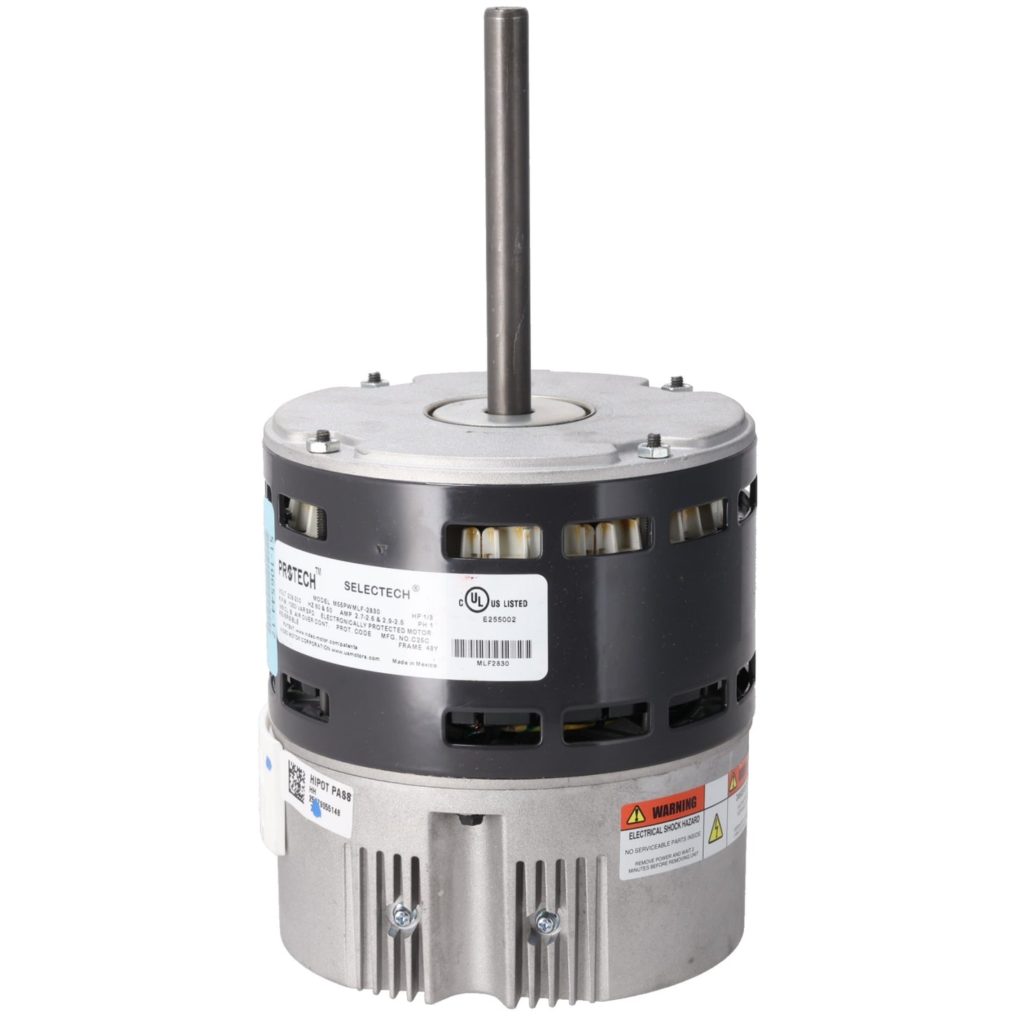 Rheem 51-106544-17 Motor 1/3 Hp Nidec Selectech