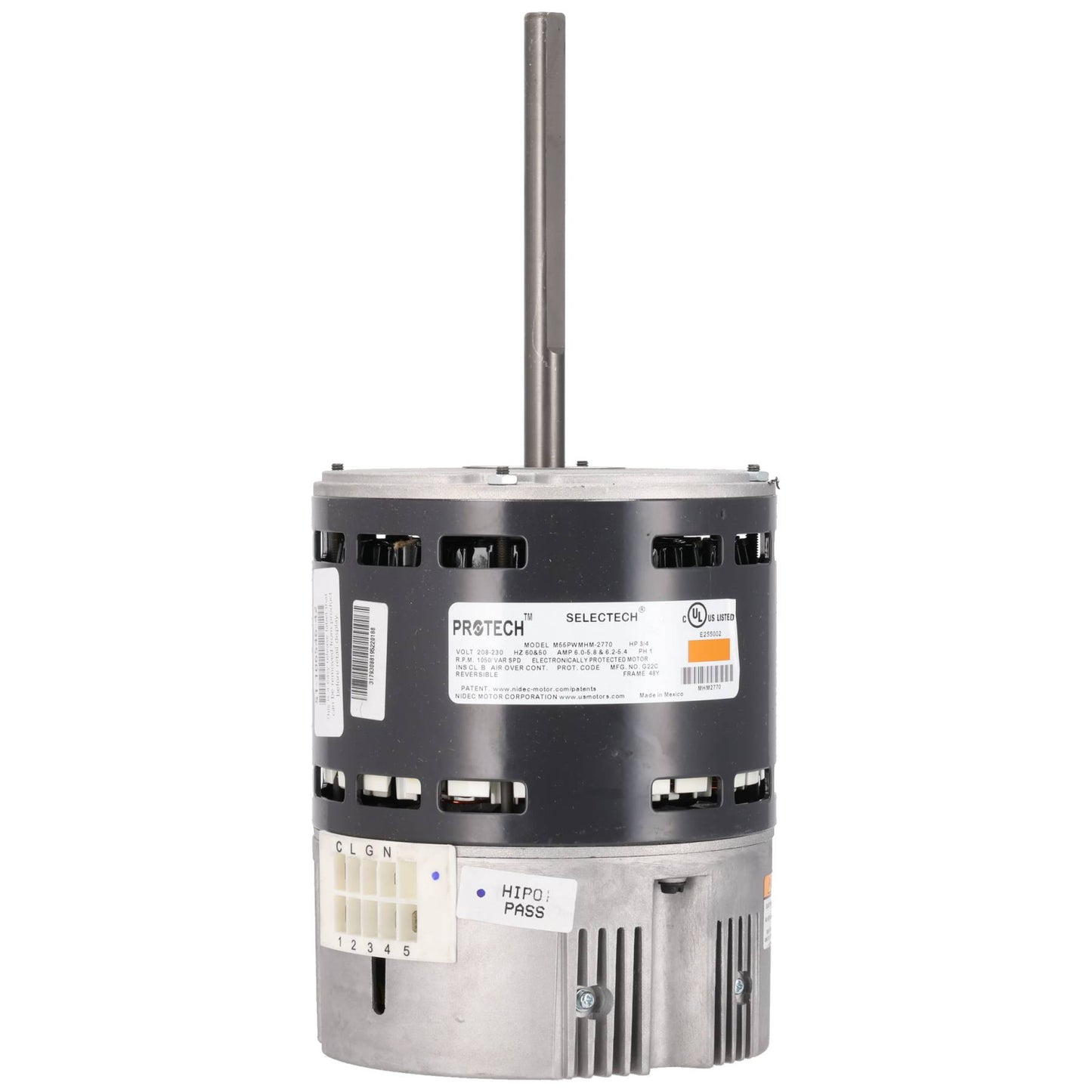 Rheem 51-106546-42 Motor 3/4 Hp 230V Nidec Selectech