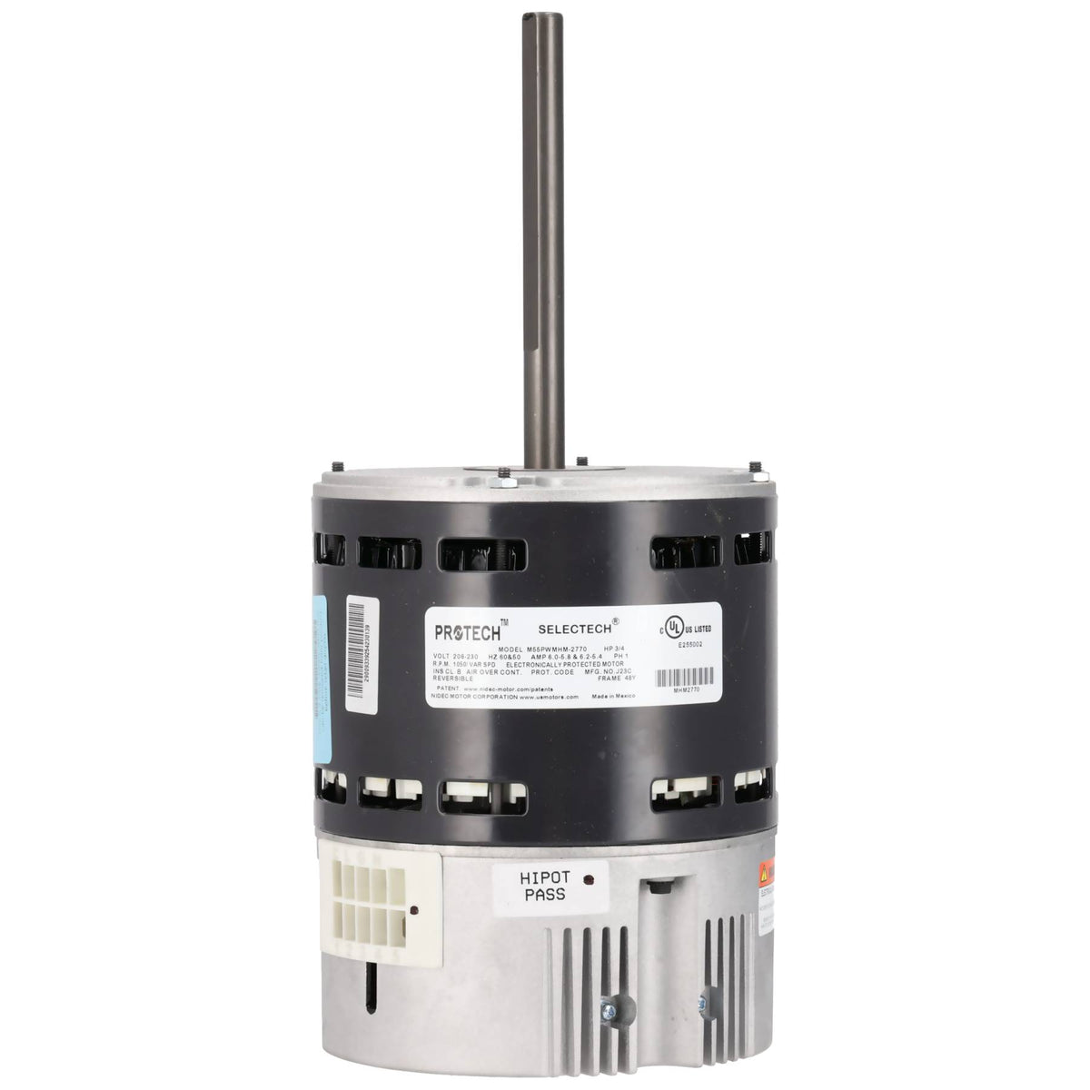 Rheem 51-106546-43 Motor 3/4 Hp 230V Nidec Selectech