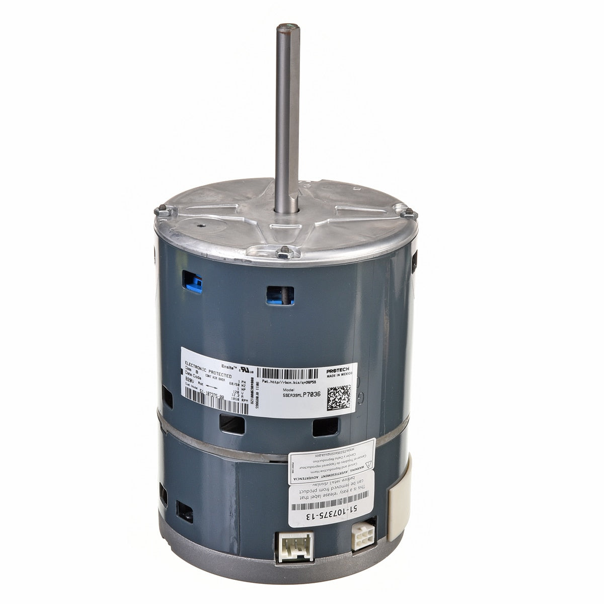 Rheem 51-107375-13 Motor 1 Hp Genteq Ensite