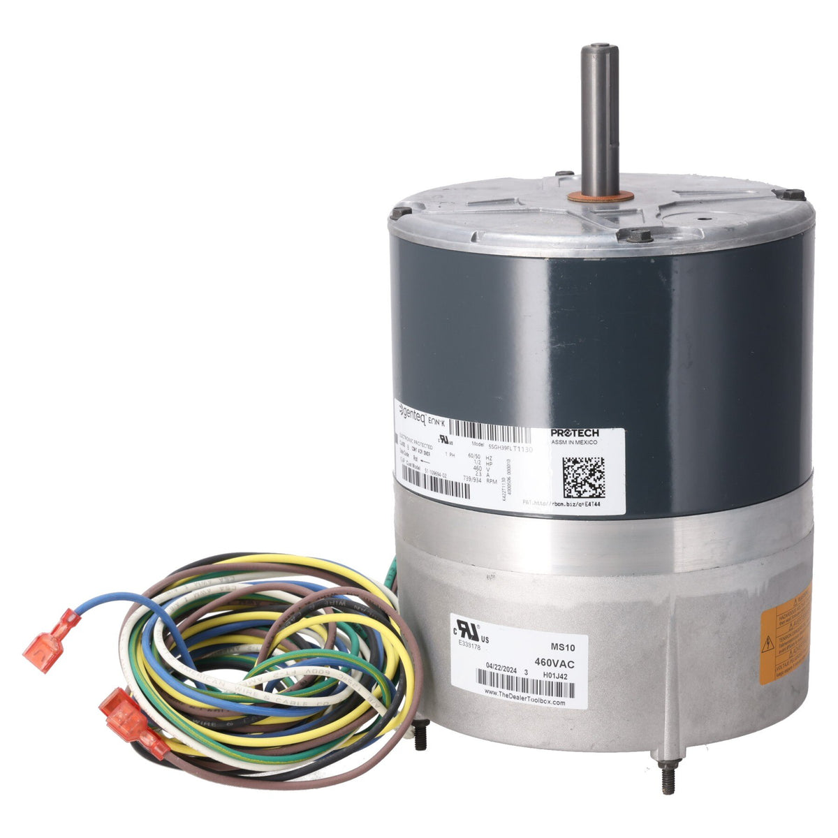 Rheem 51-109694-02 Motor - Ecm - 1/2 Hp - 460V - Genteq