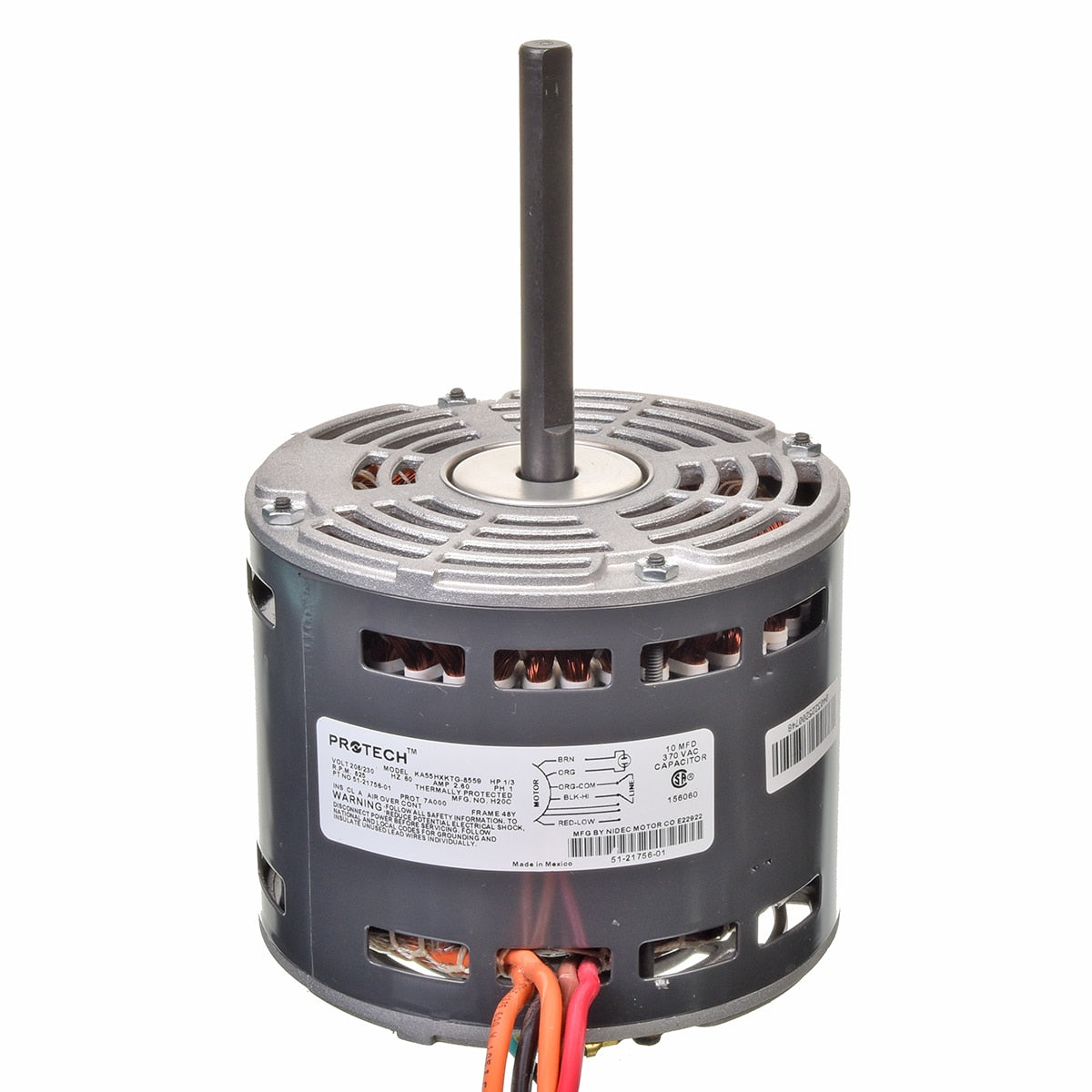 Rheem 51-21756-01 Motor 1/3 H.p. KA55HXKTG8559 Emers