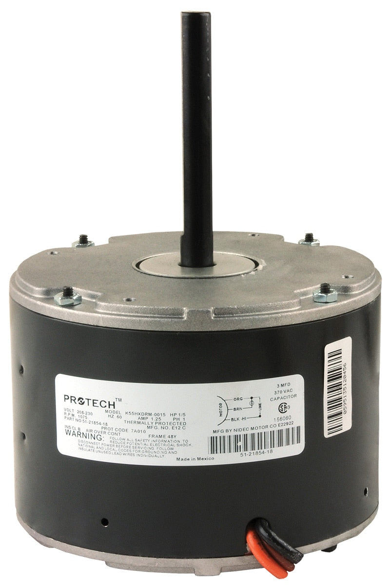 Rheem 51-21854-18 Motor K55HXDRM-0015 Emers