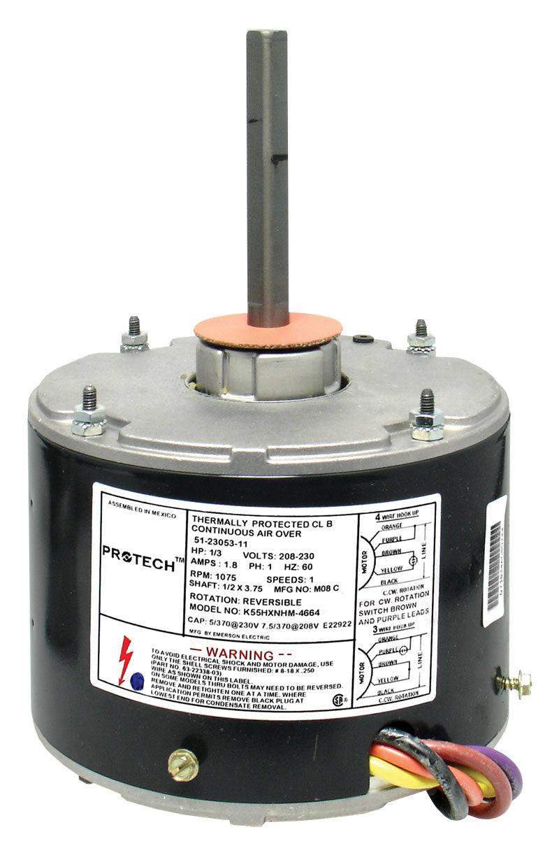 Rheem 51-23053-11 Motor - D.d. K55HXNHM-4664 Emer