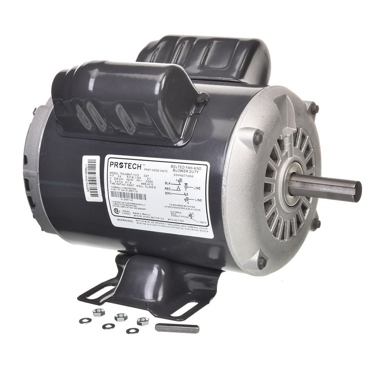 Rheem 51-23571-03 Motor 3/4 Hp T55CXBNT-1013 Emers