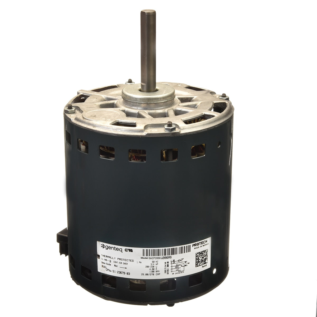 Rheem 51-23679-03 Blower Motor - 3/4 Hp 208-230/1/60 (1075 RPM/3 Speeds)