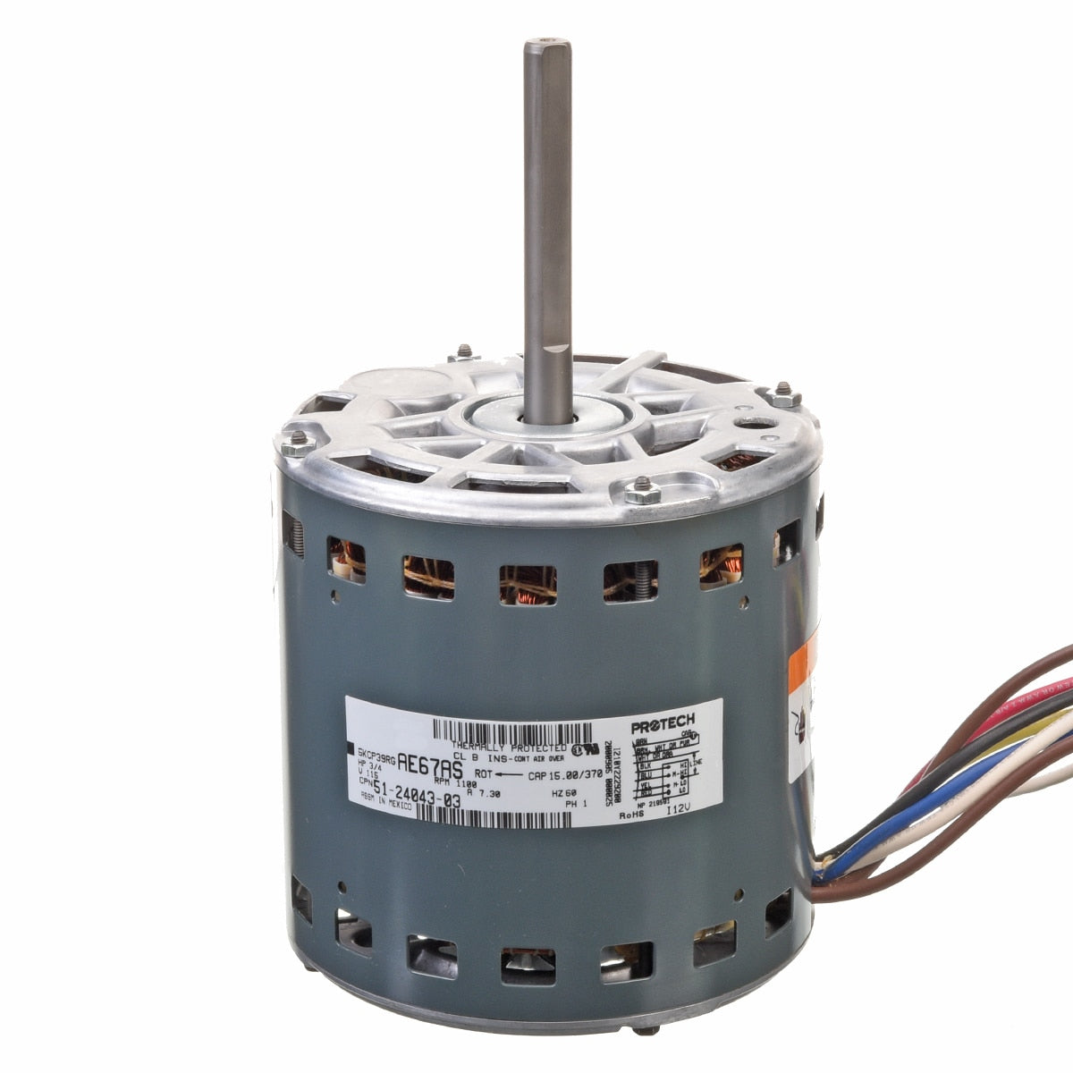 Rheem 51-24043-03 Motor - 3/4 Hp 4SPD Psc