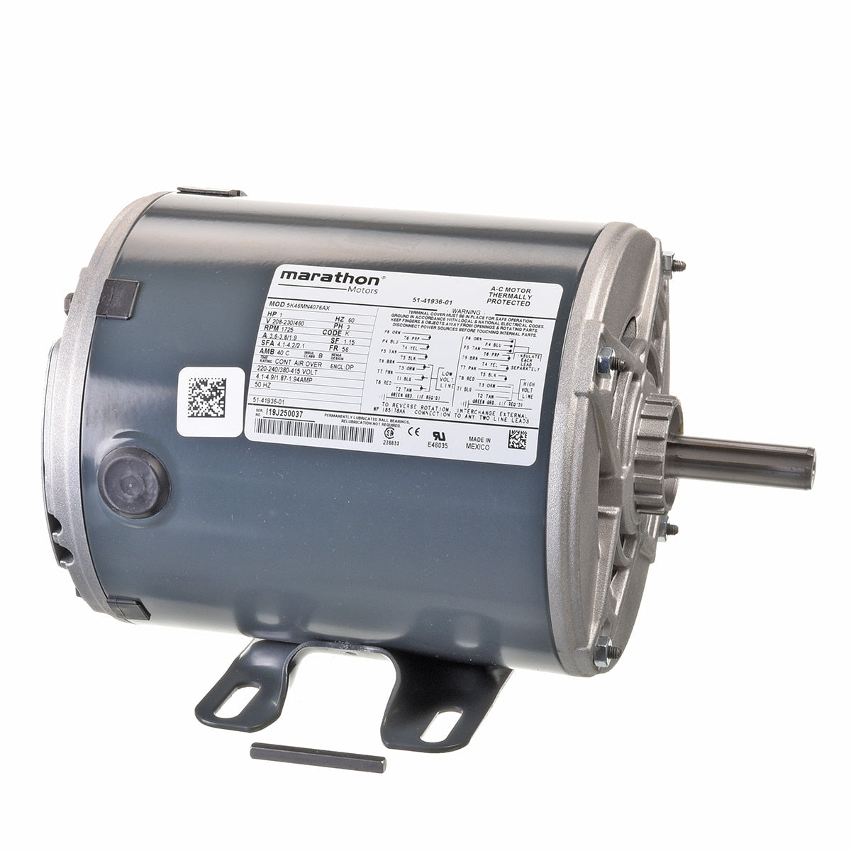 ProTech 51-41936-01 Motor - Belt Dr 1 H.P.M#5K46MN4076AX Ge