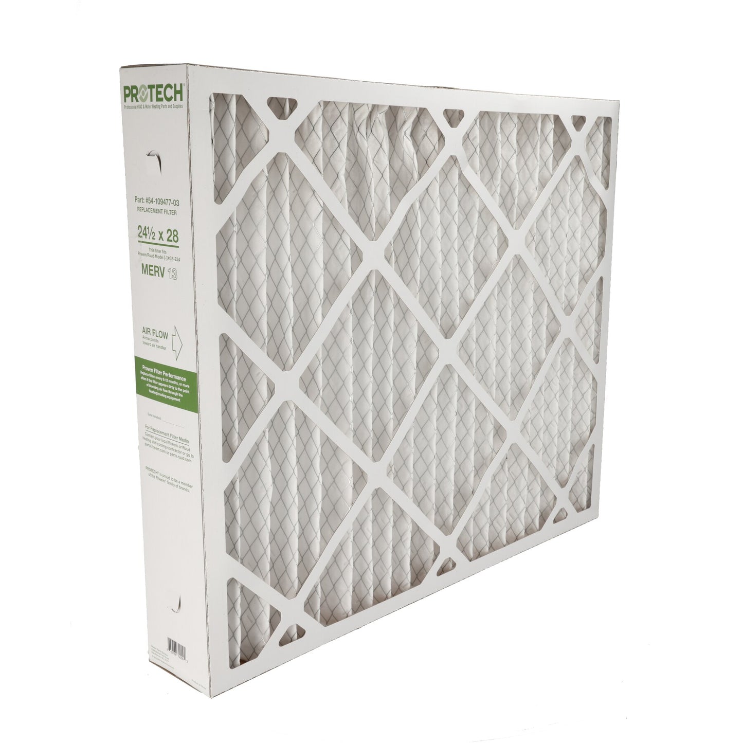 Rheem 54-109477-03 Merv 13 Replacement Filter for [-]XGF-E24