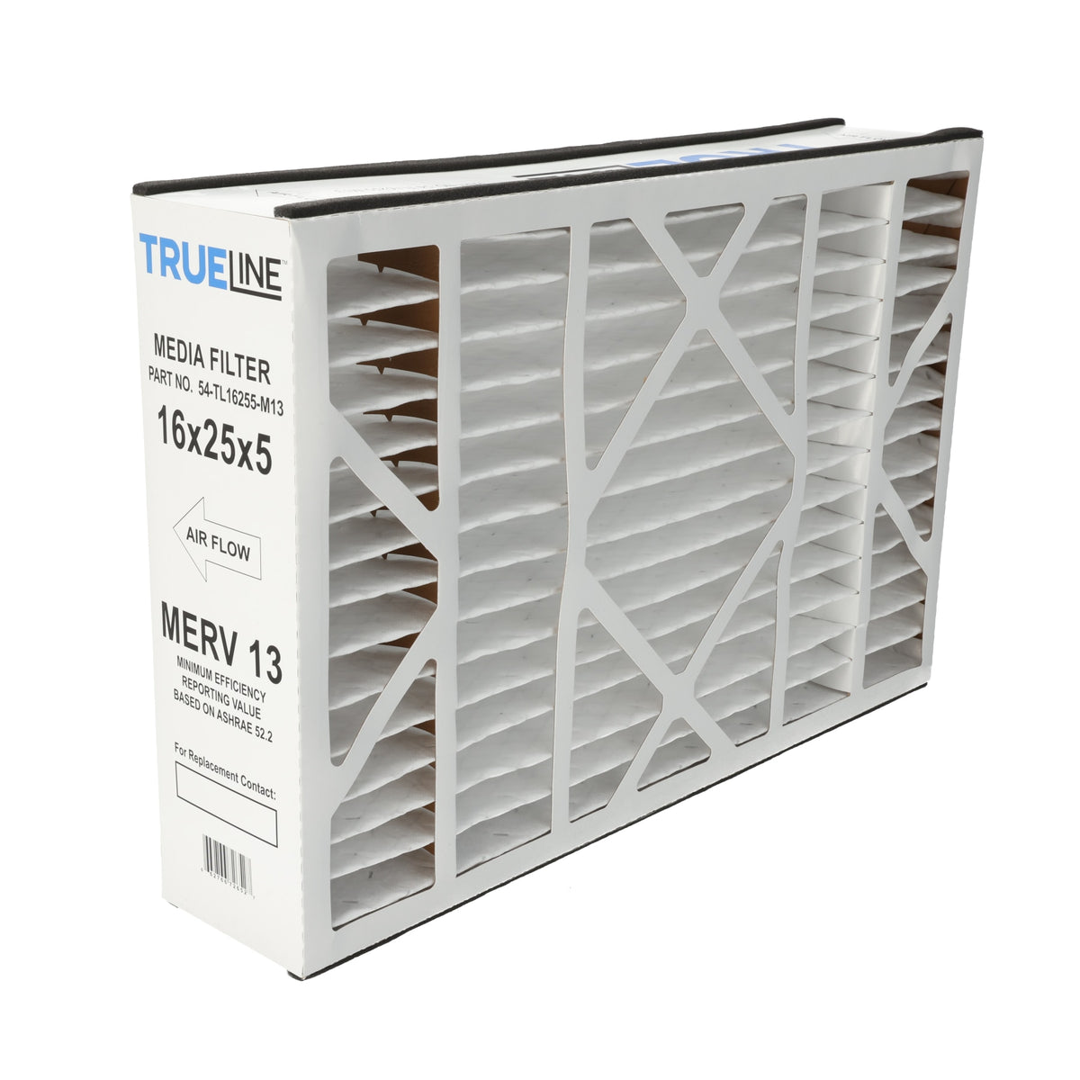 Rheem 54-TL16255-M13 Merv 13 Media Filter Replacement - 5 in. X 16 in. X 25 in.
