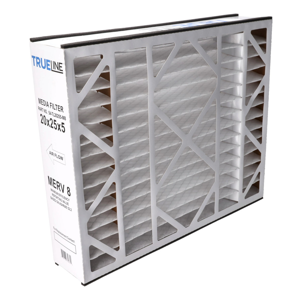 ProTech 54-TL20255-M8 Merv 8 Media Filter Replacement - 5 in. X 20 in. X 25 in.