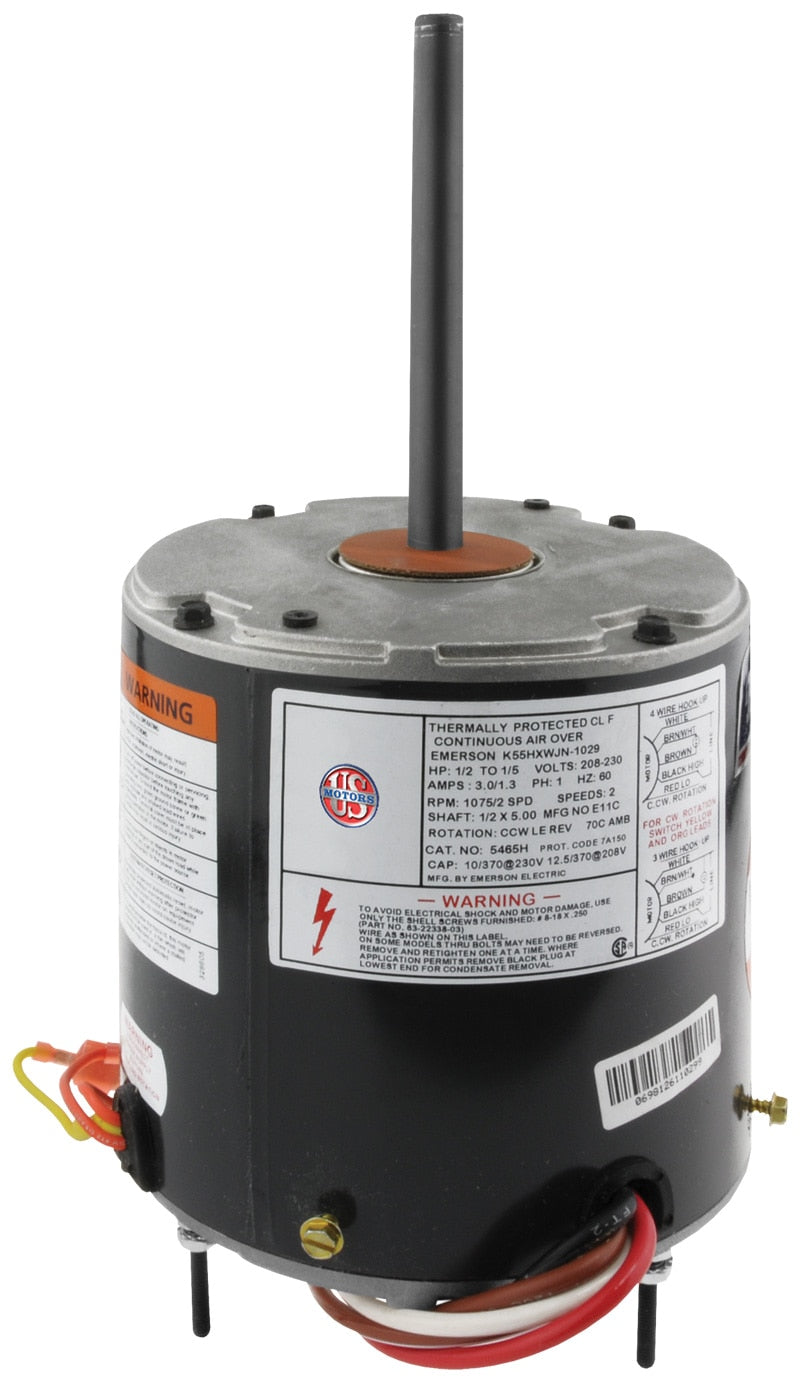 Rheem 5465H Mojave 70C Rsce Cndnsr Mtr 1/5 to 1/2 Hp