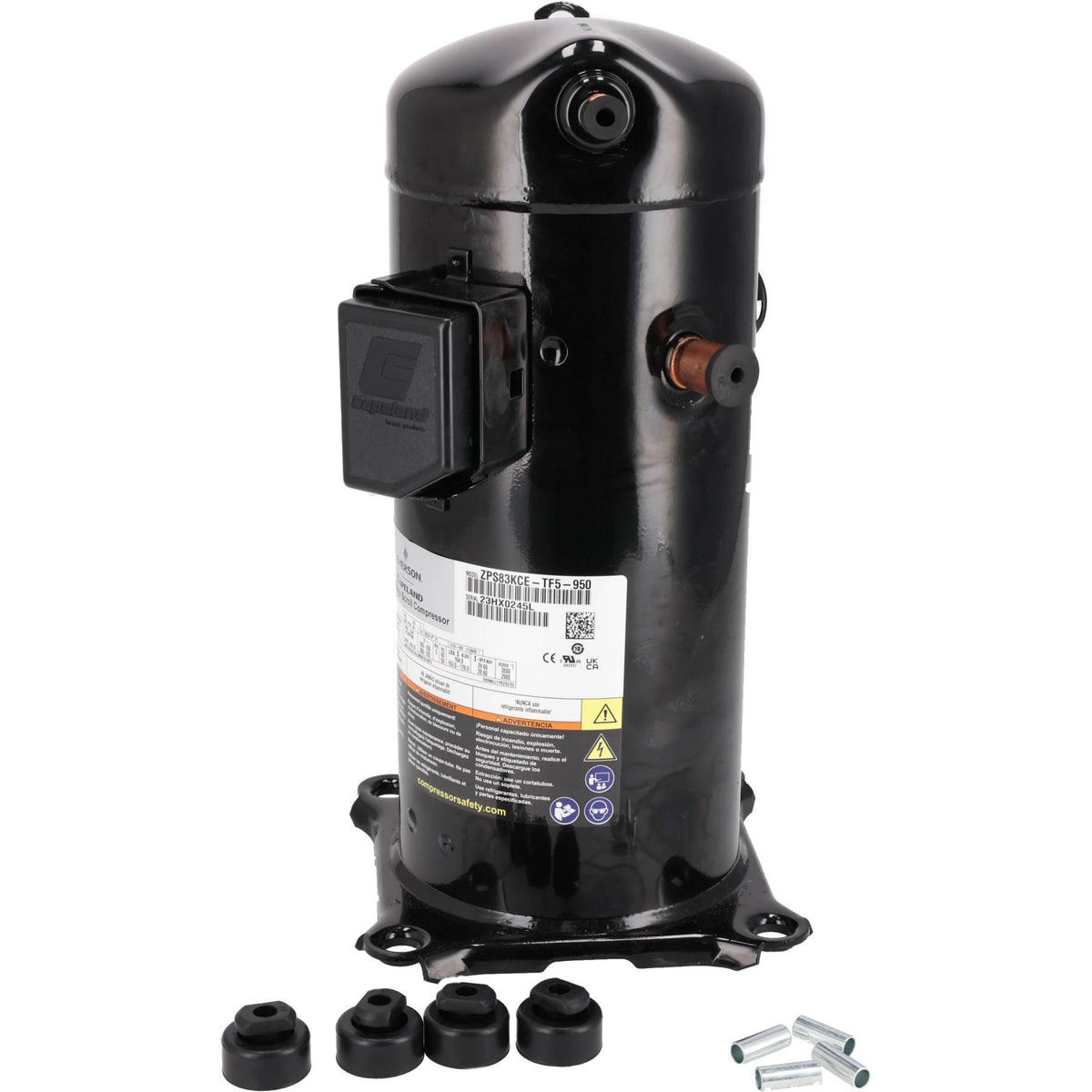 Rheem 55-23156-66 Compressor ZPS83KCE-TF5-250 Copeland