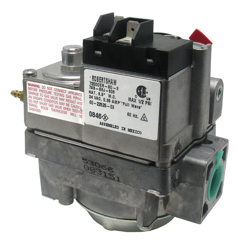 Rheem 60-22525-03 Gas Valve 7200DERS03 Rbtshw