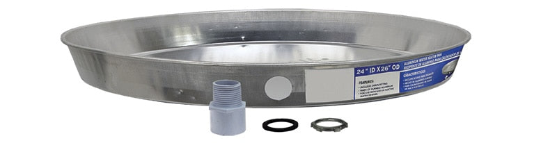 Rheem 60079 Water Heater Drain Pan - Aluminum (24 in. Diameter)