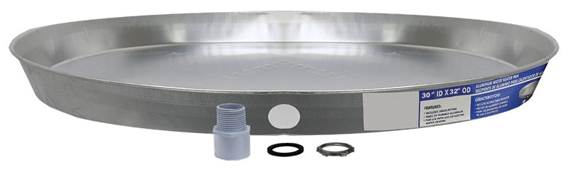 Rheem 60094 Water Heater Drain Pan - Aluminum (30 in. Diameter)