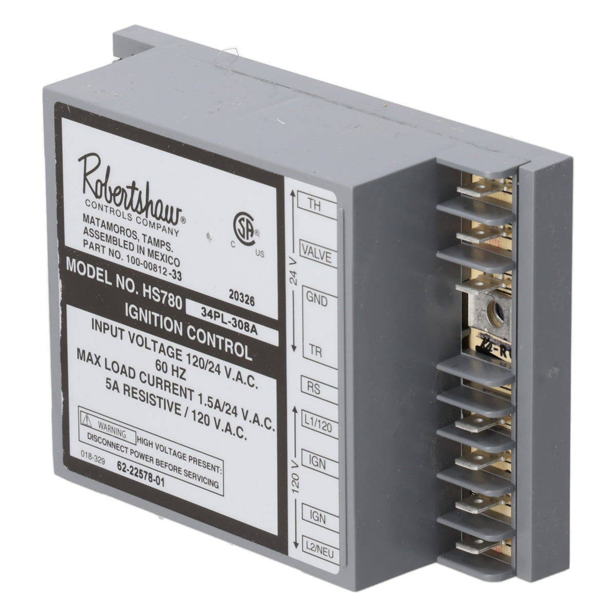 Rheem 62-22578-01K Ignition Control Module Kit - Hsi