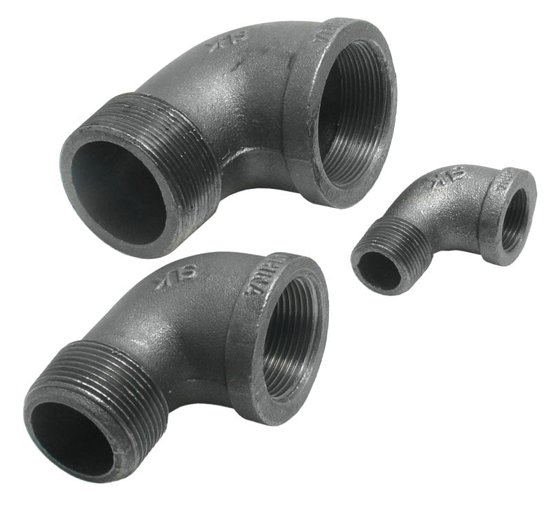 Rheem 660124 Street Elbow 90 Degree Blck Pipe (3/4 )