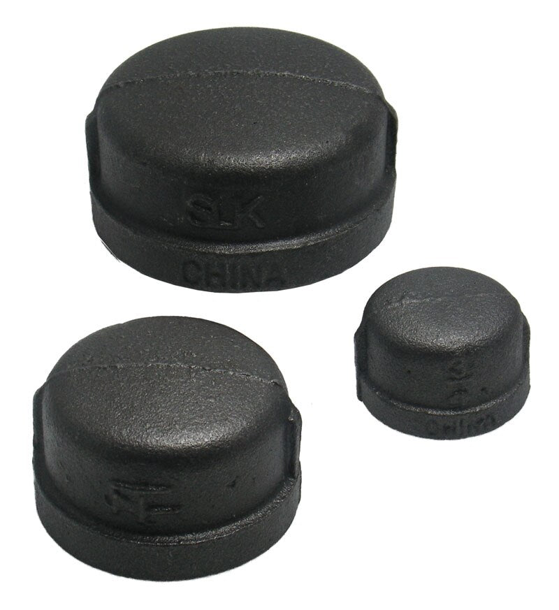 Rheem 660453 Cap - Black Pipe (1/2 )