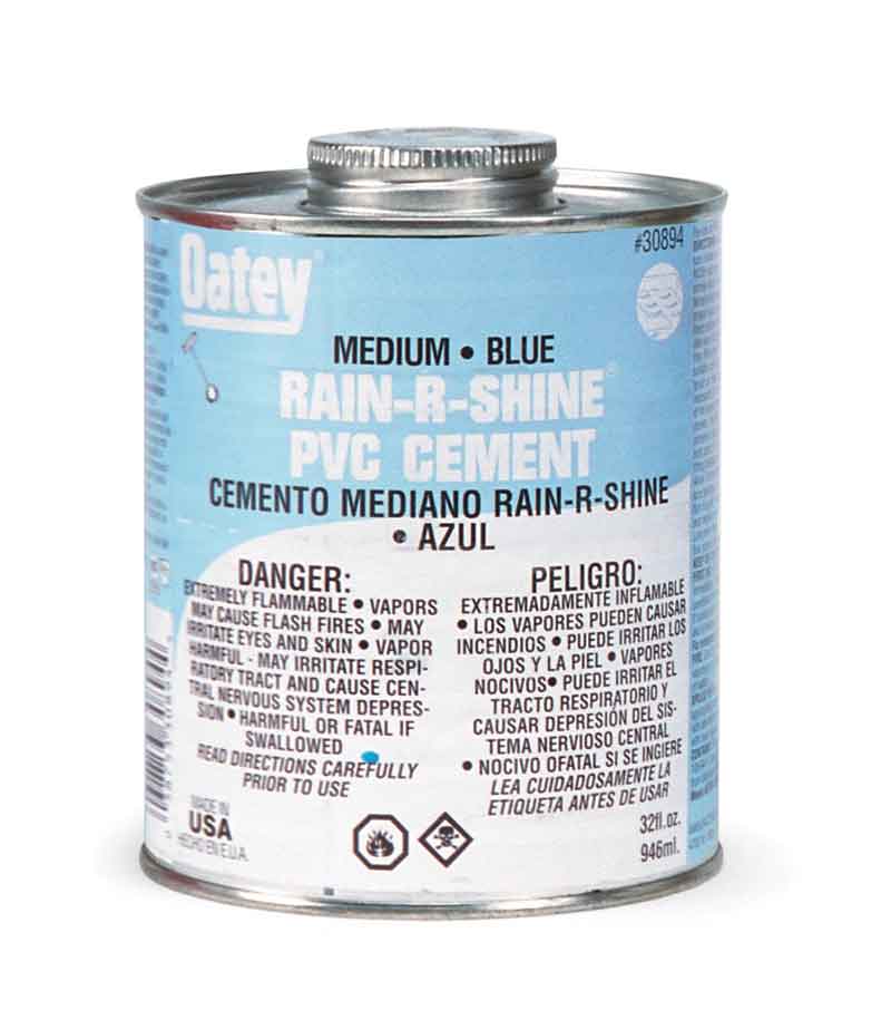 Rheem 670014 Pvc Rain-R-Shine BLUE-32 Oz (12/CASE)