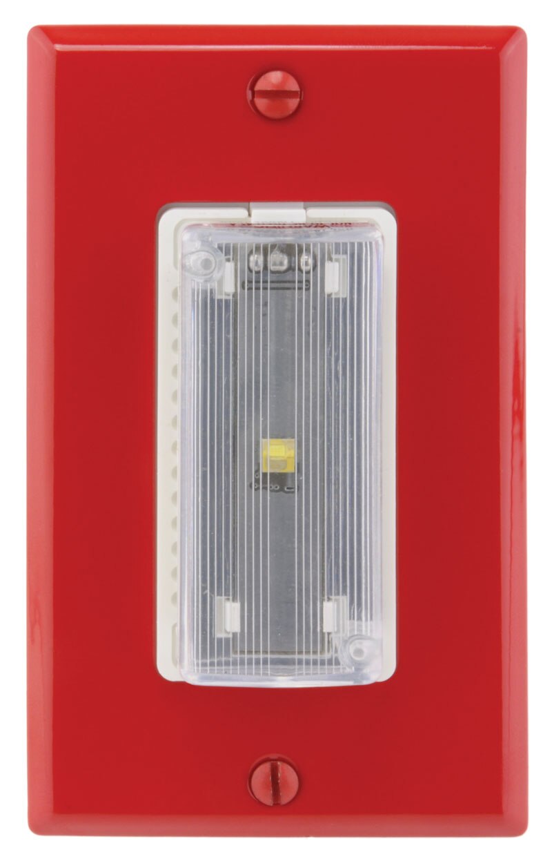 Rheem 841010 Horn/strobe-Red W/ Clear Lens