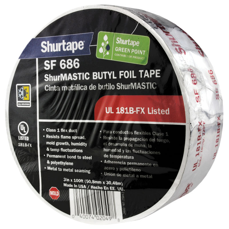 Rheem 86-111163 Duct Tape - Shurflex Mastic UL181B-FX