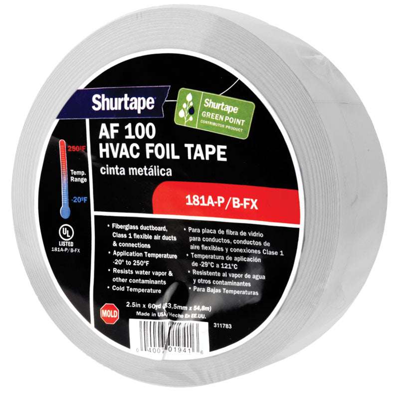 Rheem 86-155206 Ul 181 A-P B-Fx Listed Foil Tape