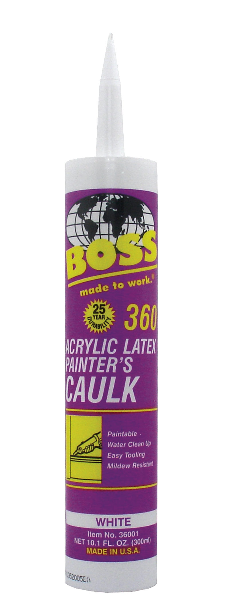 Rheem 86-360W Caulk-White Latex (12/CASE)