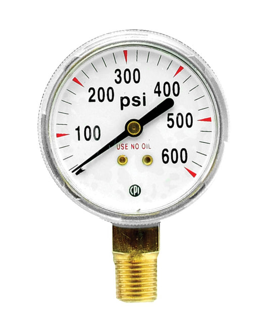 Rheem 87-G8D Replacement GAUGE-600 Psi 2 Brass