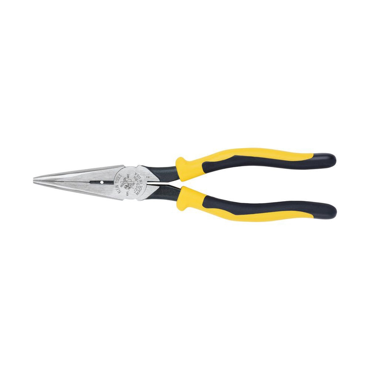 Rheem 87-J203-8N Long Nose Side-Cutters/ Stripping Pliers - 8 in.