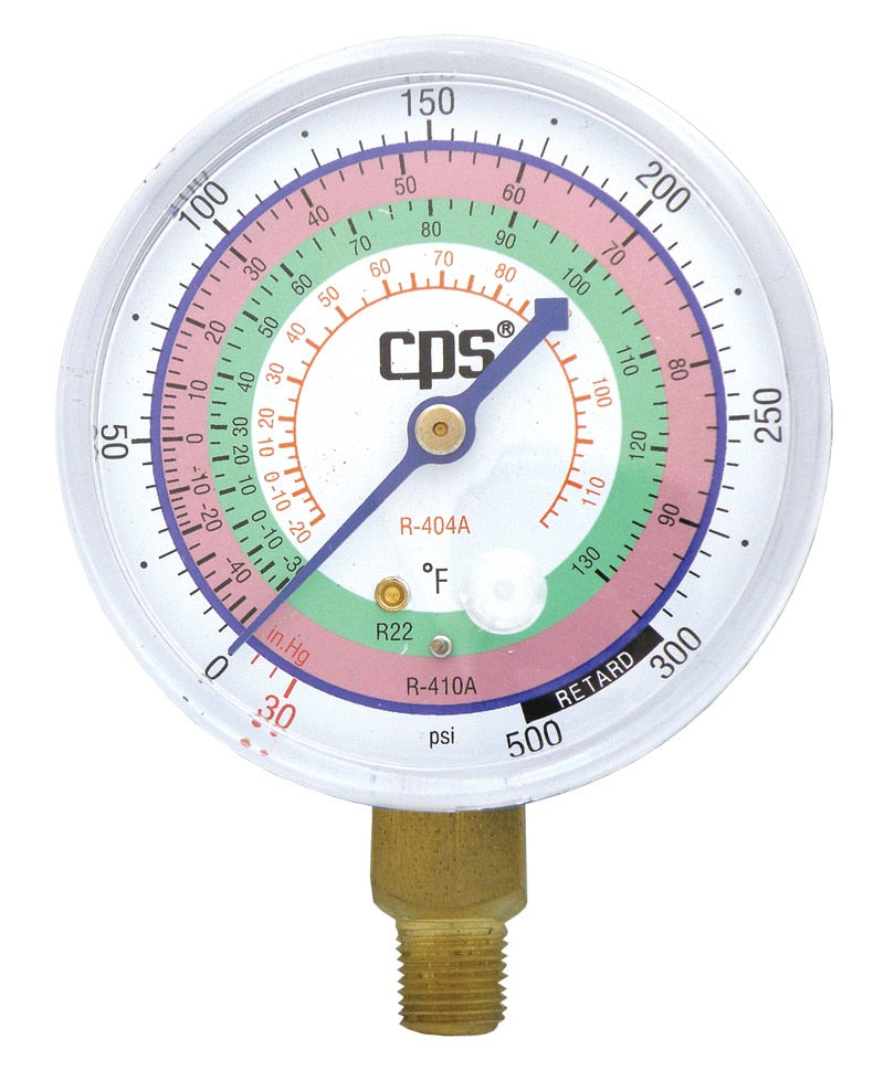 Rheem 87-RGHL Gauge - Low - R-410A/R-22/R404A