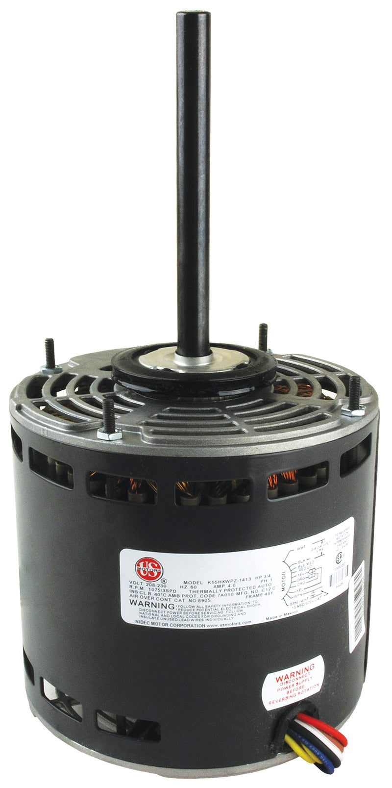 Rheem 8905 Blower Motor 3/4HP 208/230 Dir Drive