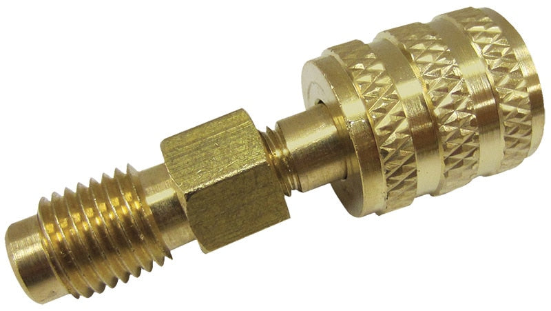 Rheem 90413 Straight Mini-Split Adapter - 5/16 Sae Female (1/2-20 Unf) X 1/4 Sae Male (R-410A)