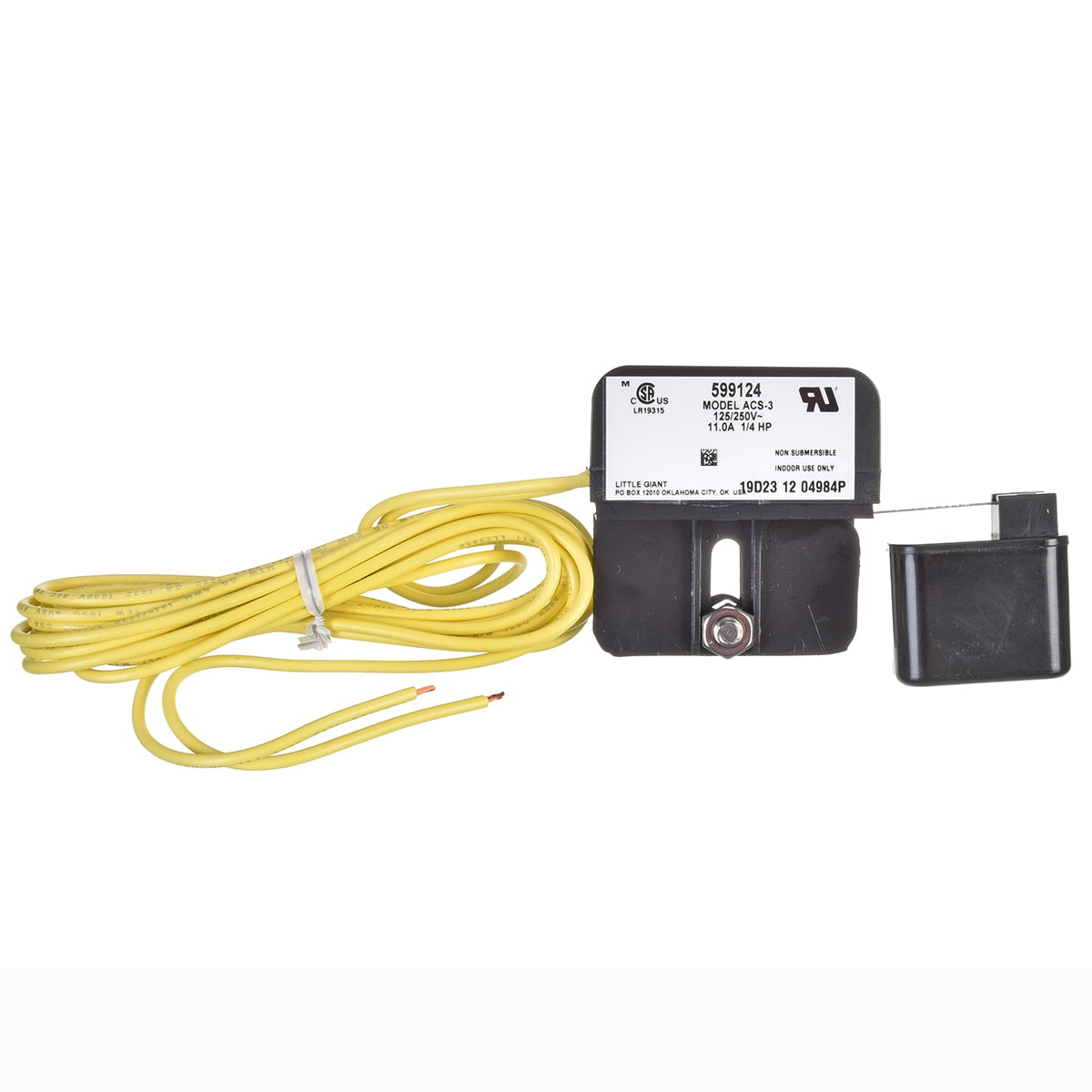 Rheem ACS-3 Cndnste Pmp Ovrflw Sfty Swtch Pan Mnt